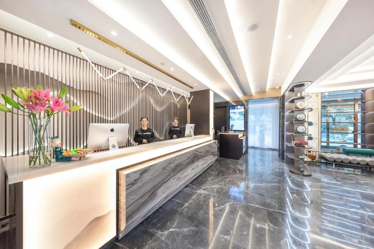 ****  Atour Hotel Suzhou Guanqian Street Leqiao Station Kína